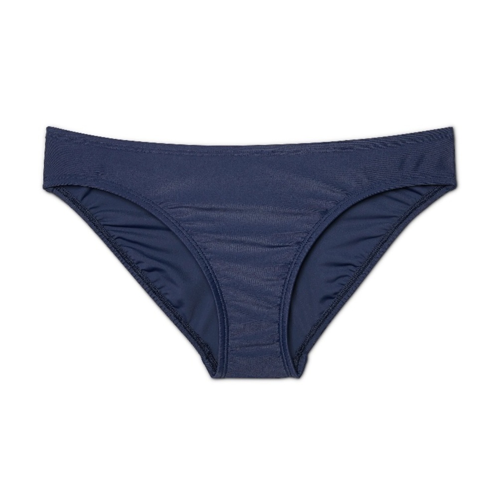 Navy Full Coverage Hipster Bikini Bottom